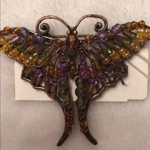 Small butterfly pin